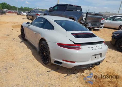 2018 Porsche 911 Carrera Gts from USA, damaged, VIN WP0AB2A98JS123719